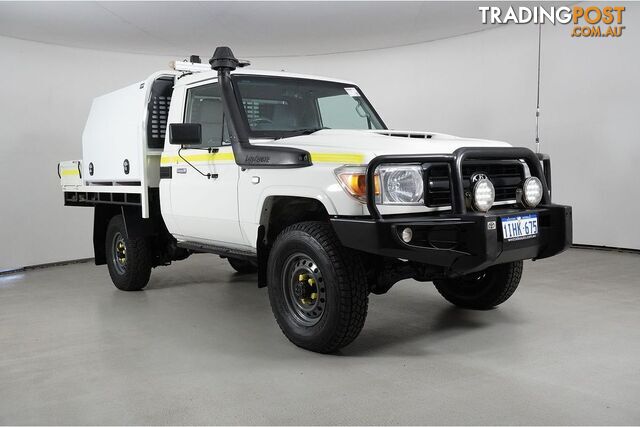 2020 TOYOTA LANDCRUISER WORKMATE VDJ79R CAB CHASSIS