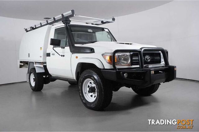 2018 TOYOTA LANDCRUISER WORKMATE (4X4) VDJ79R MY18 CAB CHASSIS