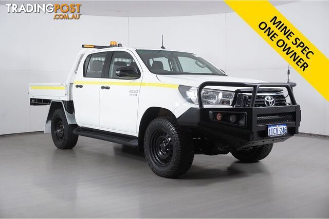2019 TOYOTA HILUX SR (4X4) GUN126R MY19 DOUBLE CAB CHASSIS