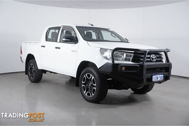 2016 TOYOTA HILUX WORKMATE (4X4) GUN125R DUAL CAB UTILITY