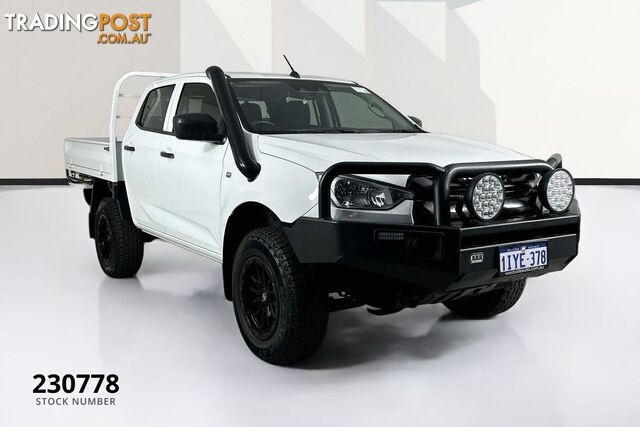 2023 ISUZU D-MAX SX (4X4) RG1 MY23 CREW C/CHAS