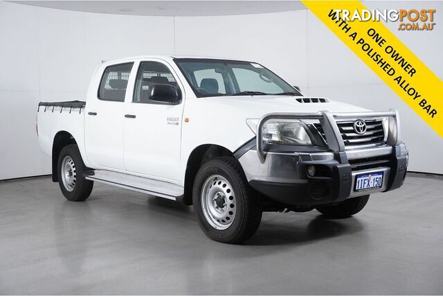 2015 TOYOTA HILUX SR (4X4) KUN26R MY14 DUAL CAB PICK-UP