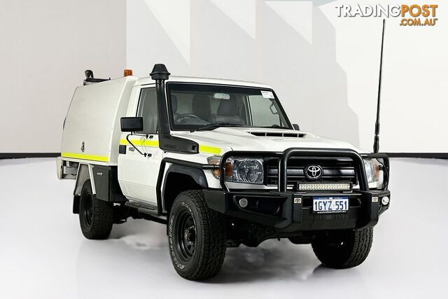 2019 TOYOTA LANDCRUISER WORKMATE (4X4) VDJ79R MY18 C/CHAS