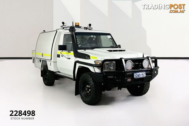 2019 TOYOTA LANDCRUISER WORKMATE (4X4) VDJ79R C/CHAS