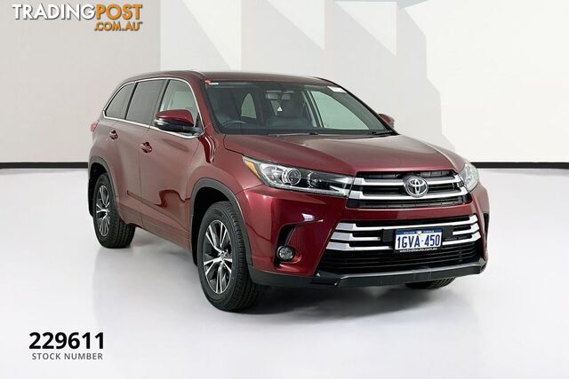 2017 TOYOTA KLUGER GX (4X4) GSU55R 4D WAGON