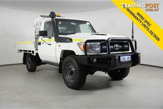 2021 TOYOTA LANDCRUISER WORKMATE VDJ79R CAB CHASSIS