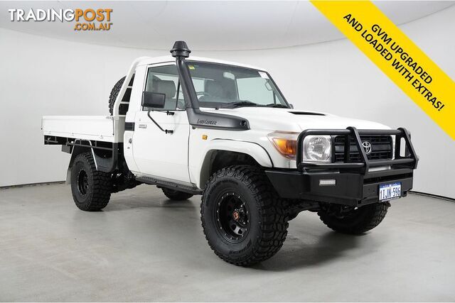 2014 TOYOTA LANDCRUISER WORKMATE (4X4) VDJ79R MY12 UPDATE CAB CHASSIS