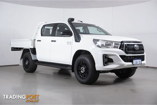 2020 TOYOTA HILUX SR (4X4) GUN126R MY19 UPGRADE DOUBLE CAB CHASSIS