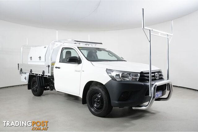 2022 TOYOTA HILUX WORKMATE (4X2) TGN121R CAB CHASSIS