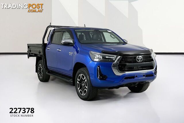 2024 TOYOTA HILUX SR5 PREMIUM INTERIOR (4X4) GUN126R DOUBLE C/CHAS