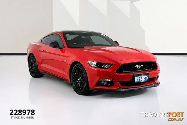 2016 FORD MUSTANG FASTBACK GT 5.0 V8 FM 2D COUPE