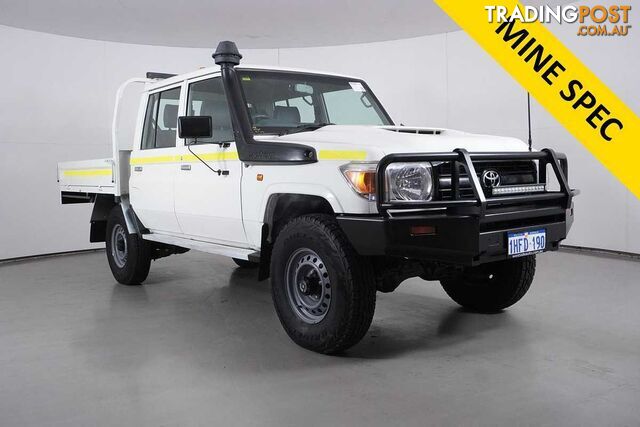 2018 TOYOTA LANDCRUISER WORKMATE (4X4) VDJ79R MY18 DOUBLE CAB CHASSIS