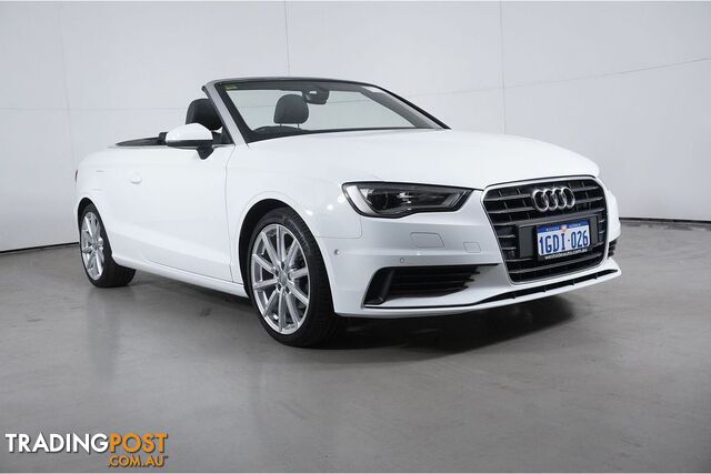 2016 AUDI A3 1.4 TFSI ATTRACTION COD 8V MY16 CABRIOLET