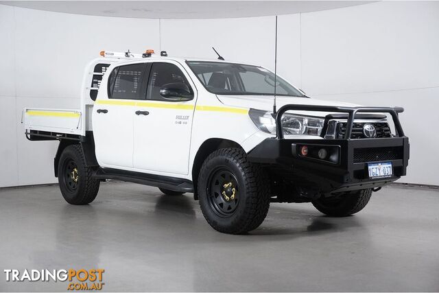 2020 TOYOTA HILUX SR (4X4) GUN126R MY19 UPGRADE DOUBLE CAB CHASSIS