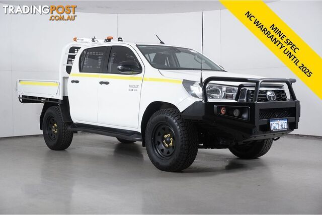 2020 TOYOTA HILUX SR (4X4) GUN126R MY19 UPGRADE DOUBLE CAB CHASSIS