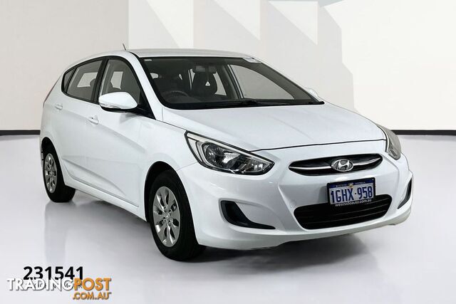 2017 HYUNDAI ACCENT ACTIVE RB4 MY17 5D HATCHBACK