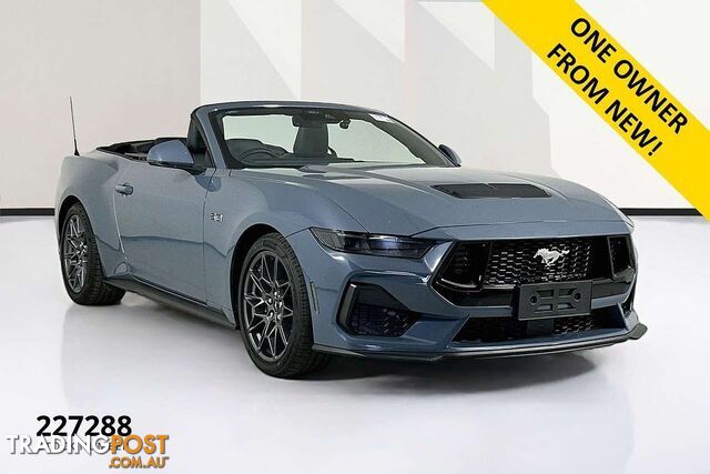 2025 FORD MUSTANG GT 5.0 V8 FO MY25 2D CONVERTIBLE