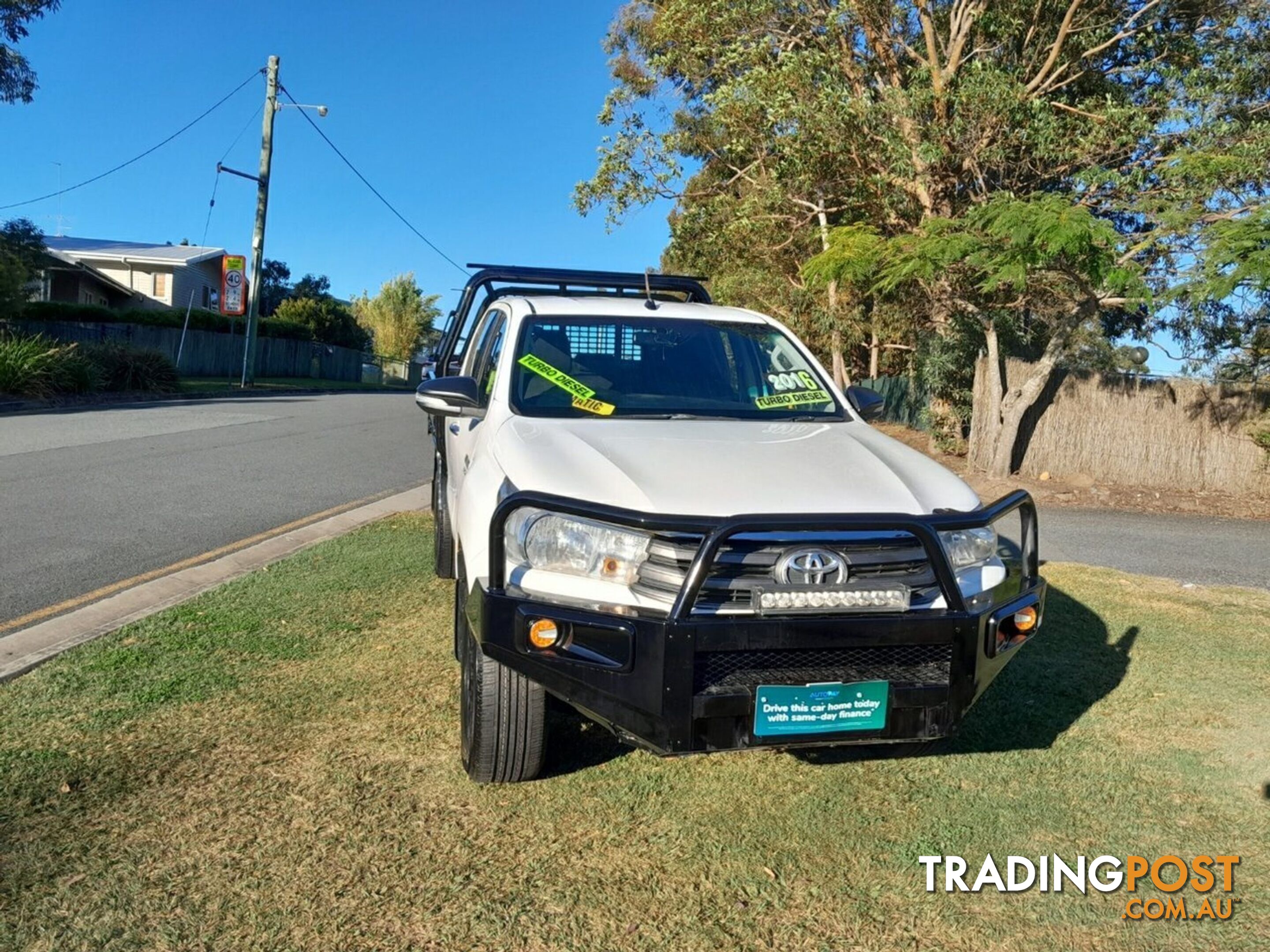 2016 TOYOTA HILUX SR (4X4) GUN126R DUAL CAB CHASSIS