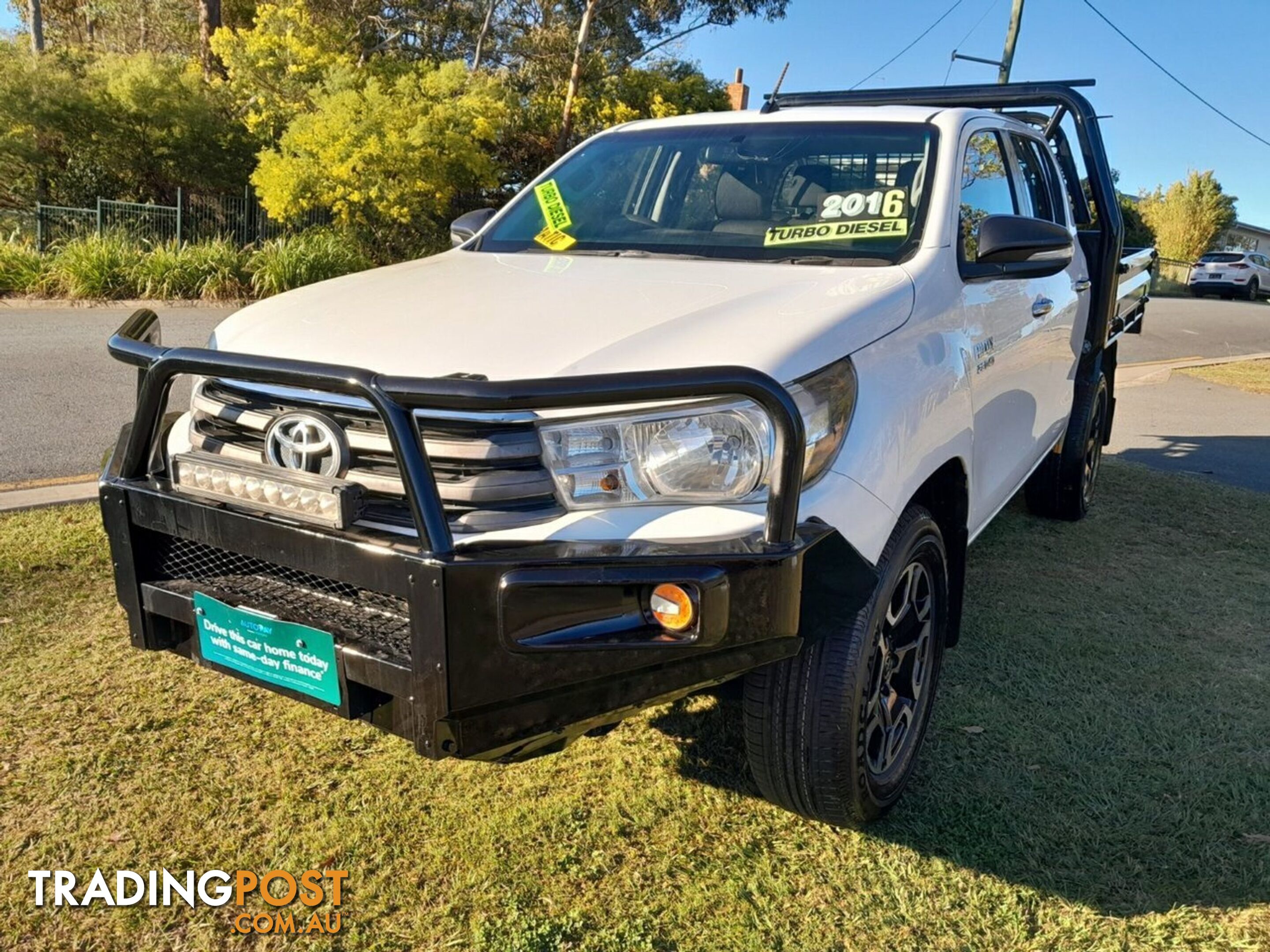 2016 TOYOTA HILUX SR (4X4) GUN126R DUAL CAB CHASSIS