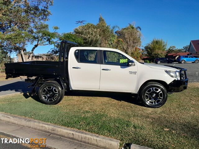 2016 TOYOTA HILUX SR (4X4) GUN126R DUAL CAB CHASSIS