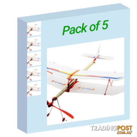 Rubber Band Plane - Pack of 5