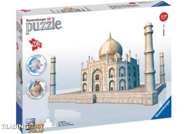 Ravensburger Taj Mahal 3D Puzzle 216pc