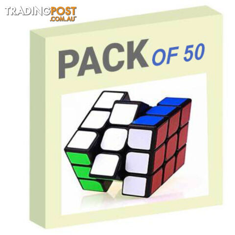 3x3 Rubiks Cube - Pack of 50