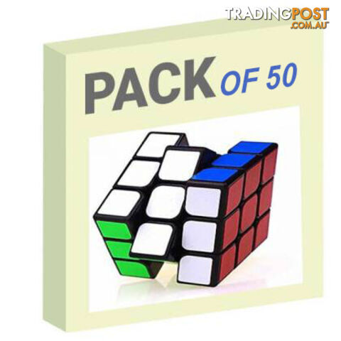 3x3 Rubiks Cube - Pack of 50