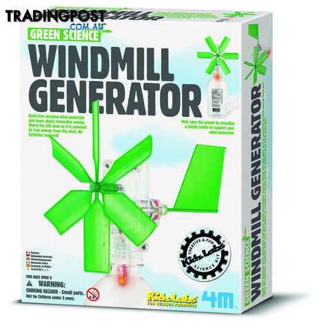4M Green Science Windmill Generator