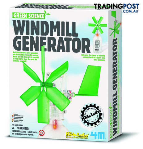 4M Green Science Windmill Generator