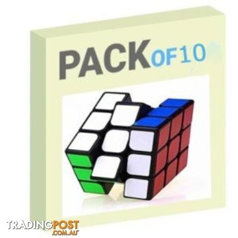 Speed Rubik's Cube Pack of 10