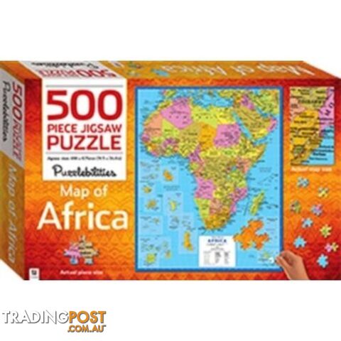 Puzzlebilities - Map of Africa 500 pcs