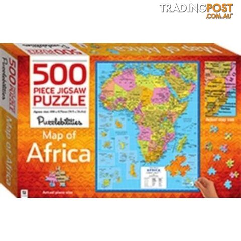 Puzzlebilities - Map of Africa 500 pcs