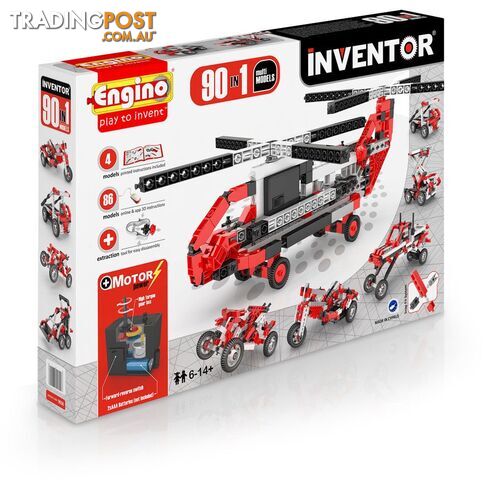 Engino Inventor - 90 Models Motorised Set
