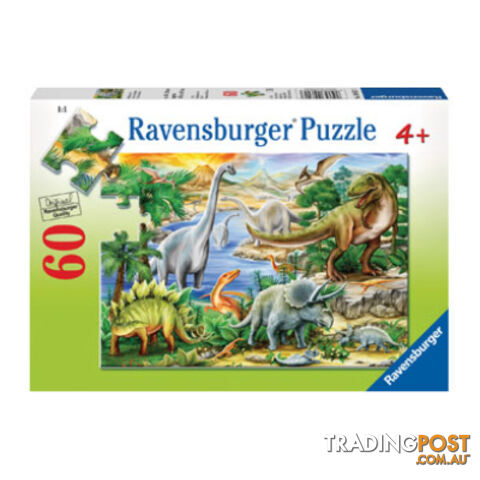 Ravensburger - Prehistoric Life Puzzle 60pc