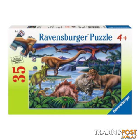 Ravensburger - Dinosaur Playground Puzzle 35pc