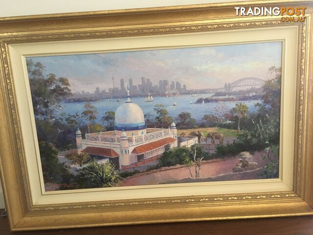 OTTO Kuster Painting - Sydney Harbour