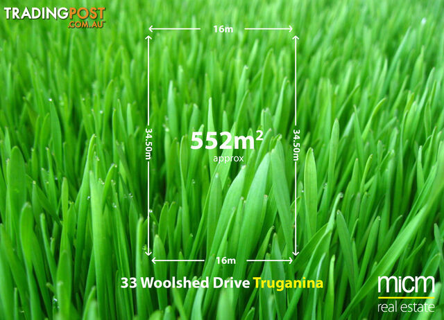 Lot 934, 33 Woolshed Drive TRUGANINA VIC 3029