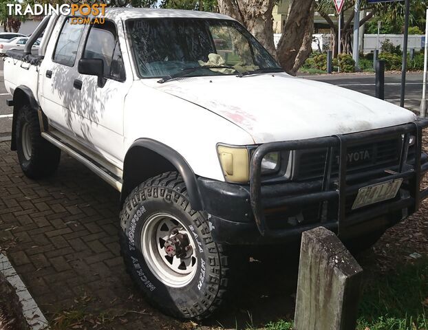 1989 Toyota Hilux SR5 (4X4) SR5 Ute Manual