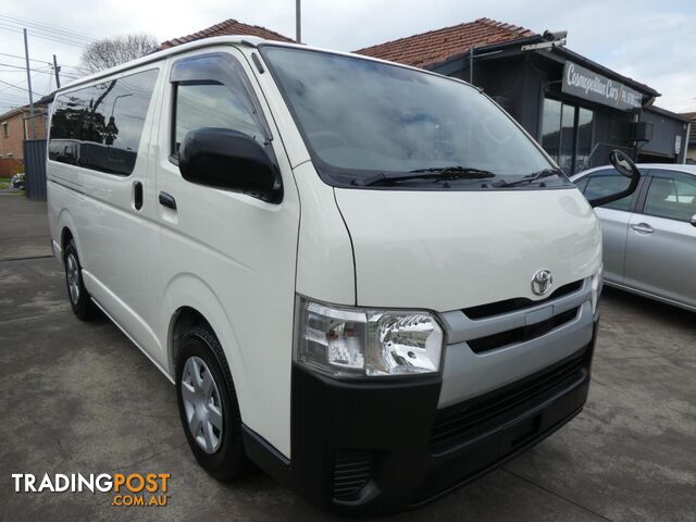 2019 TOYOTA HIACE DXLONG GDH200 5D VAN