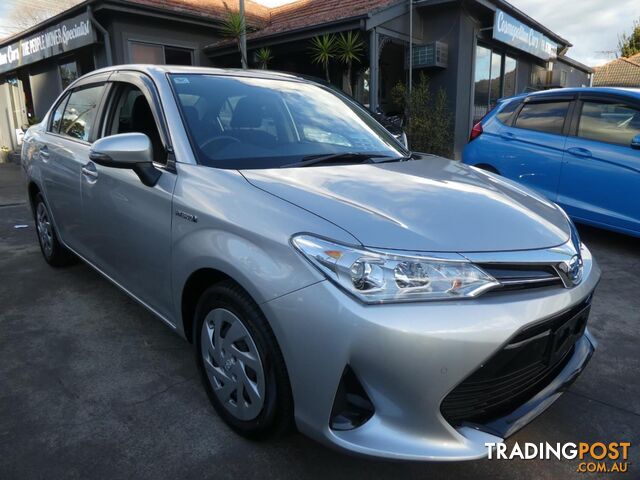 2018 TOYOTA COROLLA AXIO(HYBRID) NKE165 4D SEDAN