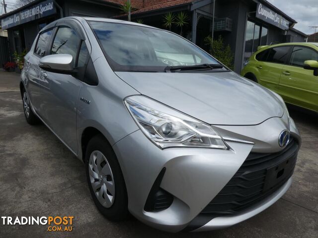 2019 TOYOTA VITZ F(HYBRID) NHP130 5D HATCHBACK