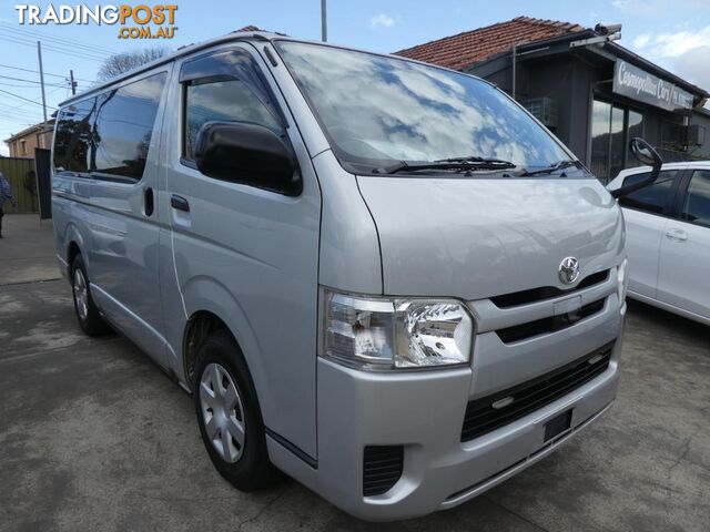 2018 TOYOTA HIACE DX GDH201 5D VAN