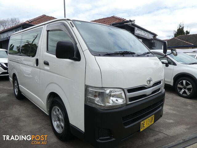 2012 TOYOTA HIACE LWB KDH201RMY11UPGRADE 4D VAN