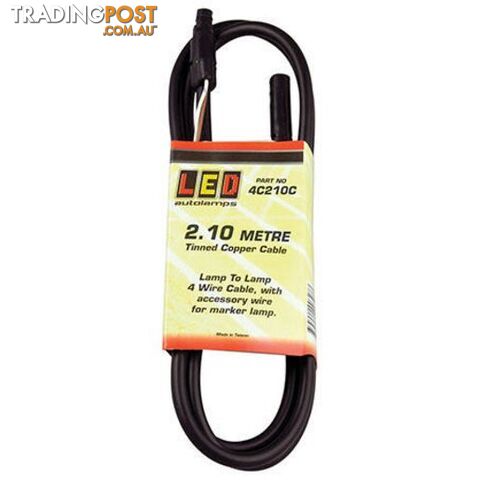 Lamp to Lamp Cable â 1.3 metres, 4 wire, with accessory wire for marker lamp (Copy) - photo 3 of 4