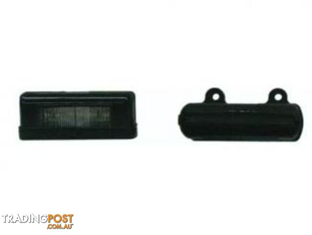Number Plate Lamp â Black â Plastic â 10-30V