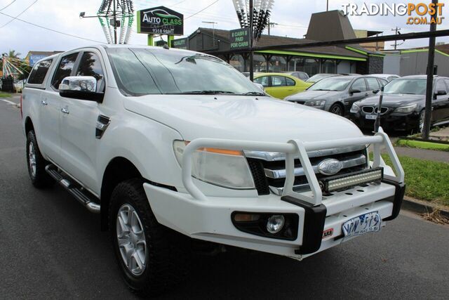 2011 FORD RANGER XLT DOUBLE CAB PX UTILITY