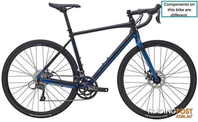 Ex Demo - 2022 Marin Gestalt - Gravel Bike [Colour: Black-Blue][Size: XS (height: 152 - 160cm)]  - 1EX_AXAXX28GSB50G1_XS2 - 617230276312