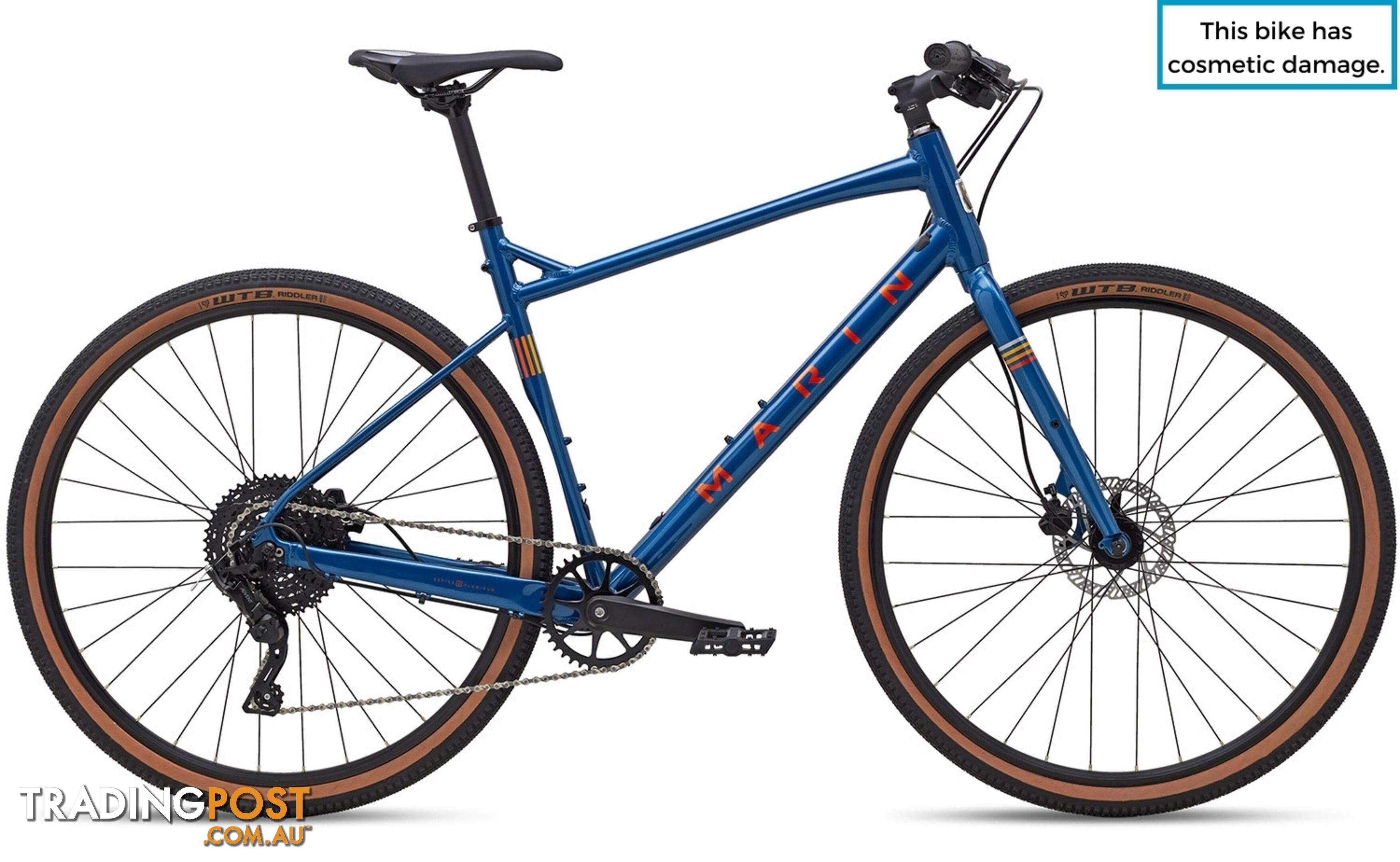 Ex Demov - 2024 Marin DSX - Flat Bar Gravel Bike [Size: M (height: 168 - 178cm)]  - 1EX_AXBXX28DSXM1G1_M1