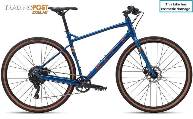 Ex Demov - 2024 Marin DSX - Flat Bar Gravel Bike [Size: M (height: 168 - 178cm)]  - 1EX_AXBXX28DSXM1G1_M1